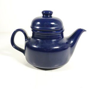 Korean Colbalt Blue Tea Pot NWT 24oz